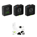RODE Wireless PRO 2-Person Wireless Microphone System/Recorder with Black Mic Hiding Kits