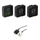 RODE Wireless PRO 2-Person Wireless Microphone System/Recorder Kit with Lav Concealers (3 Black, 3 White)