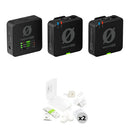 RODE Wireless PRO 2-Person Wireless Microphone System/Recorder with White Mic Hiding Kits