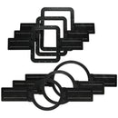 Crestron New-Construction Speaker Templates for Saros 6.5" In-Ceiling Speakers (Flat, 10-Pack)