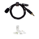 Deity Microphones W.Lav Pro Omni Lavalier Microphone with 3.5mm Locking Connector & White Mic Hiding Kit