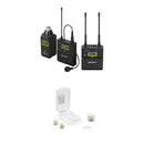 Sony UWP-D26 Camera-Mount Wireless Omni Lavalier Microphone System Kit (UC14: 470 to 542 MHz, White Outdoor Kit)