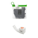 Bubblebee Industries Invisible Lav Covers Original Mesh Big Bag Kit with Tape Roll (40-Pack, Black)