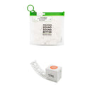 Bubblebee Industries Invisible Lav Covers Fur Outdoor Big Bag Kit with Tape Roll (40-Pack, White)