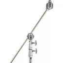 Impact 40" C-Stand with Turtle Base and Grip Arm Kit (40", Chrome)