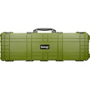 RAGAR Roller Hard Rifle Case with Foam (38", Green)