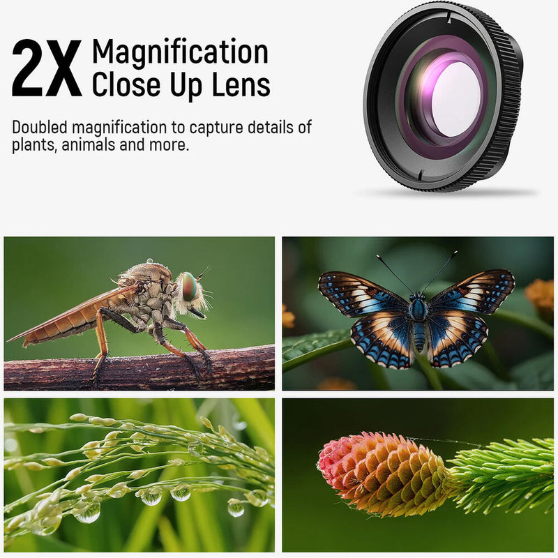 Neewer LS-65 2x Magnification Lens for GoPro HERO13/12/11/10/9