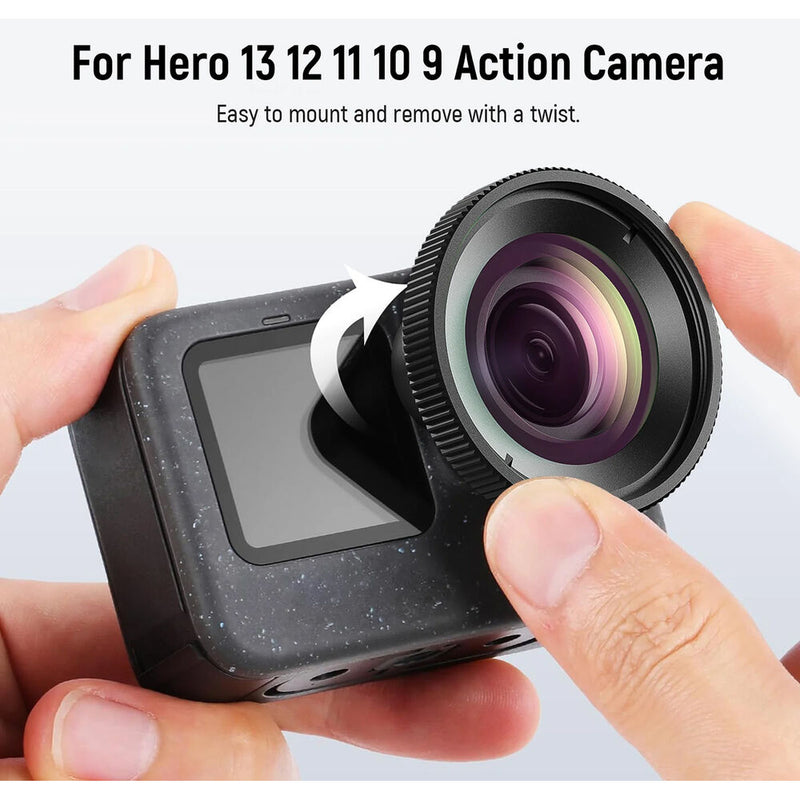 Neewer LS-65 2x Magnification Lens for GoPro HERO13/12/11/10/9