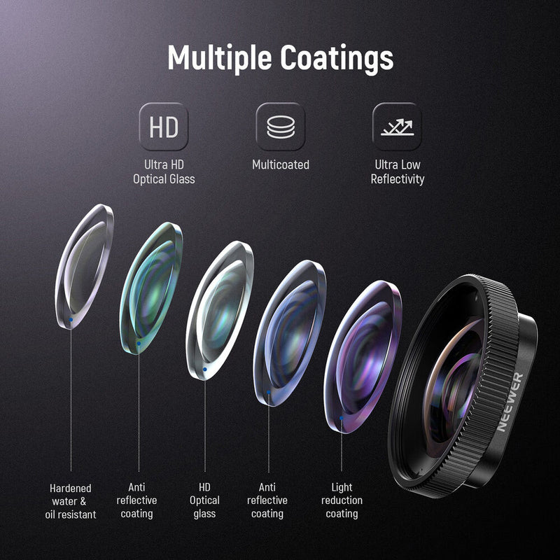 Neewer LS-65 2x Magnification Lens for GoPro HERO13/12/11/10/9