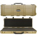 RAGAR Roller Hard Rifle Case with Foam (38", Tan)