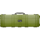 RAGAR Roller Hard Rifle Case with Foam (44", Green)