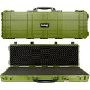 RAGAR Roller Hard Rifle Case with Foam (44", Green)