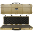 RAGAR Roller Hard Rifle Case with Foam (44", Tan)
