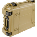 RAGAR Roller Hard Rifle Case with Foam (44", Tan)