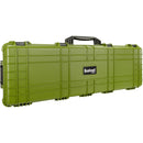 RAGAR Roller Hard Rifle Case with Foam (48", Green)