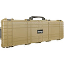 RAGAR Roller Hard Rifle Case with Foam (48", Tan)