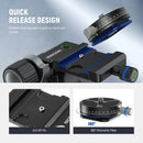 Neewer TH15 3-Way Geared Tripod Head