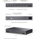 TP-Link ER7412-M2 Omada Multi-Gigabit VPN Gateway
