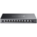 TP-Link Omada ES210GMP 10-Port GbE PoE+ Managed Network Switch