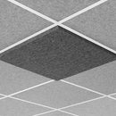 Middle Atlantic Nivo Acoustic Ceiling Tile with 1" Drop & 9/16" Layin (2x2', Silver Gray)