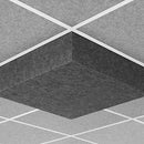 Middle Atlantic Nivo Acoustic Ceiling Tile with 6" Drop and 9/16" Layin (2x2', Charcoal Gray)