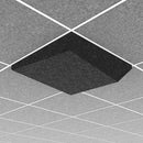 Middle Atlantic Ori Acoustic Ceiling Tile with Dynamic Slope 2 and 9/16" Layin (2x2', Silver Gray)