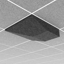 Middle Atlantic Ori Acoustic Ceiling Tile with Plateau 2 and 15/16" Layin (2x2', Charcoal Gray)