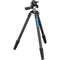 Leofoto LM-324CLX Summit Series Carbon Fiber Tripod with MH-50 Ball Head