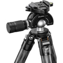 Leofoto SA-324CLX Carbon Fiber Tripod with MH-40X Arca-Type Ball Head