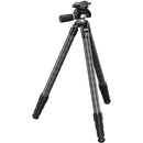 Leofoto SA-324CLX Carbon Fiber Tripod with MH-40X Arca-Type Ball Head
