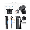 Leofoto MPQ-325C Premium Carbon Fiber Monopod Kit (Camo)