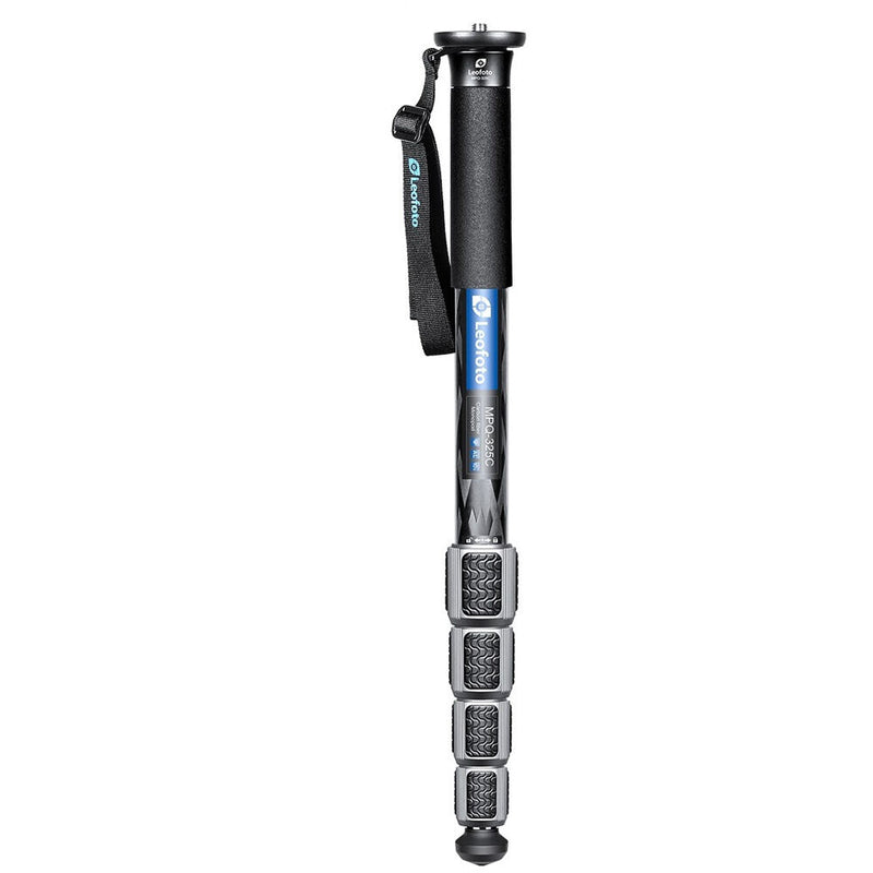 Leofoto MPQ-325C Premium Carbon Fiber Monopod Kit (Black)