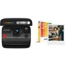 Polaroid Flip Instant Camera Color Starter Set (Black, 8 Exposures)