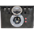 Lex Products Weather-Resistant 50A Pagoda RV Box