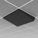 Middle Atlantic Ori Acoustic Ceiling Tile with Simple Slope 2 and 9/16" Layin (2x2', Silver Gray)