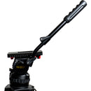 Teris PB-55S Telescoping Pan Bar for TS100, TS120 & TS150 Video Heads