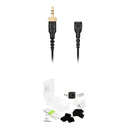 RODE Lavalier II Omnidirectional Lavalier Microphone with Black Mic Hiding Kit
