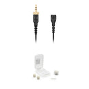 RODE Lavalier II Omnidirectional Lavalier Microphone with White Outdoor Kit