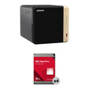QNAP 72TB TS-464 4-Bay NAS Enclosure Kit (4 x 18TB)