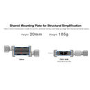 Leofoto DDC-50B Double-Sided Clamp
