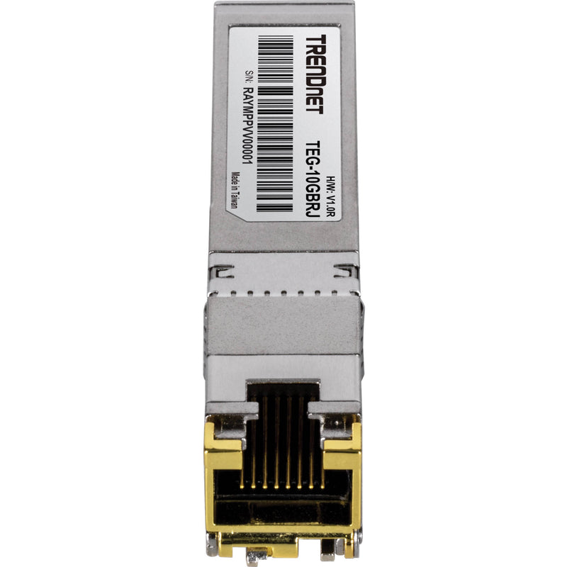 TRENDnet TEG-10GBRJ 10G RJ45 Copper SFP+ Transceiver Module