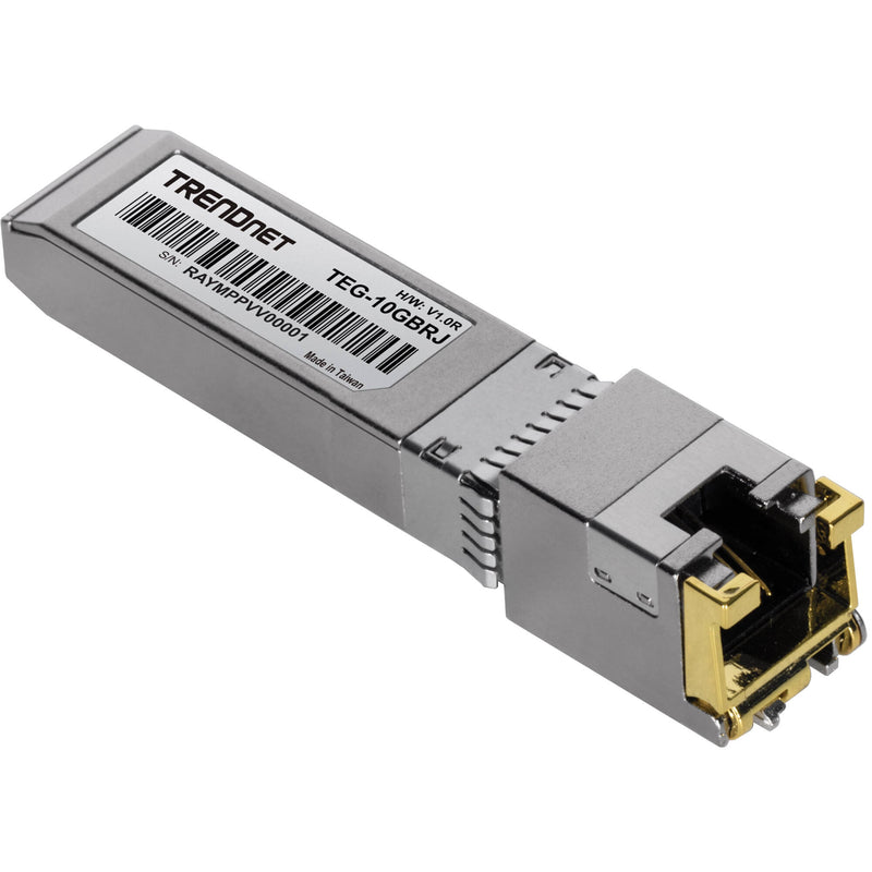 TRENDnet TEG-10GBRJ 10G RJ45 Copper SFP+ Transceiver Module