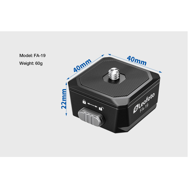 Leofoto FA-19 Quick Link for Long Lens Support Systems
