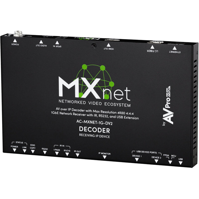 AVPro Edge MXNet 1G Evolution II Decoder (TAA Compliant)