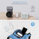 Tessan Ultra Thin Extension Cord with 3 USB Wall Charger