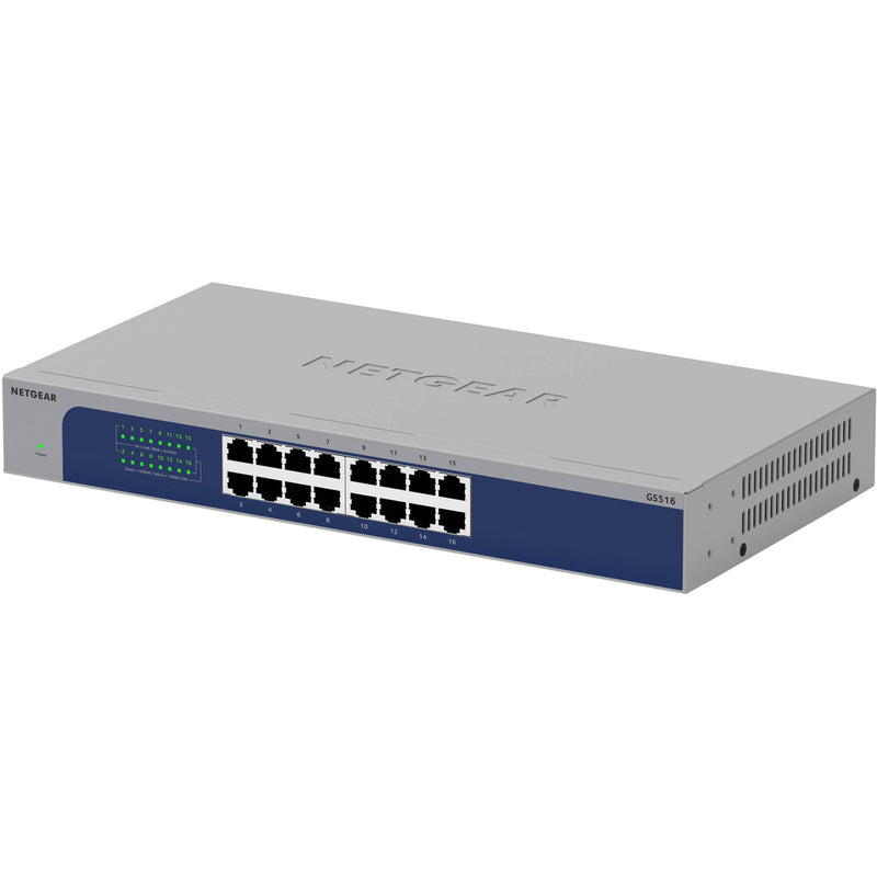 Netgear GS516 16-Port Gigabit Unmanaged Switch