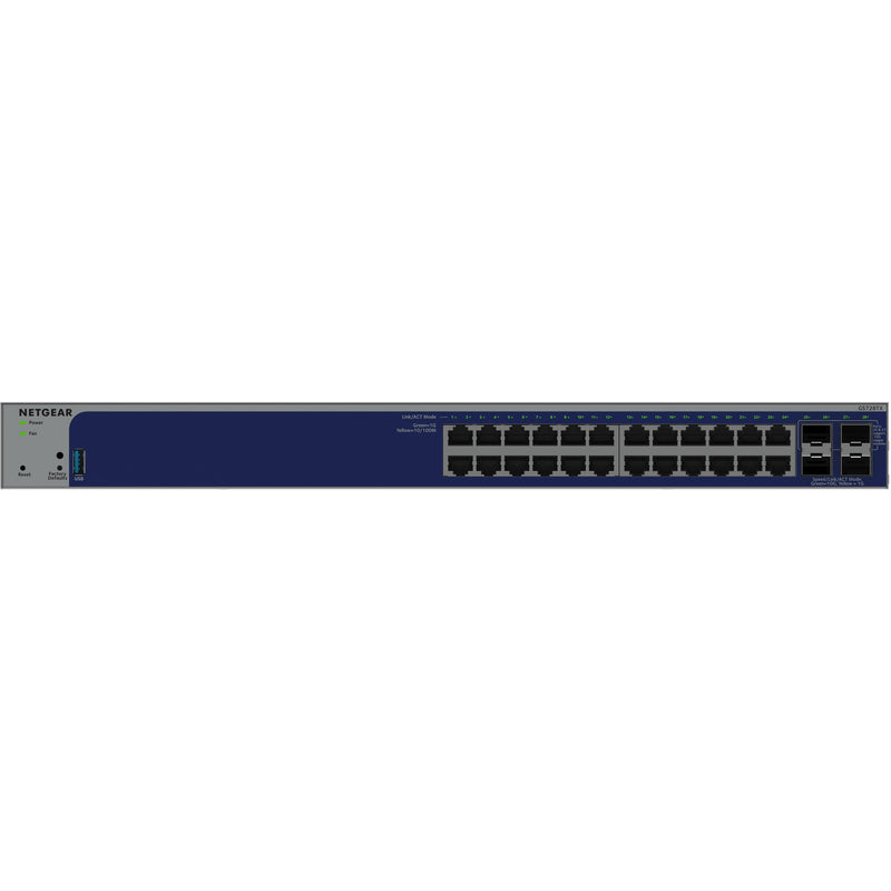 Netgear GS728TXv3 24-Port Gigabit Managed Network Switch