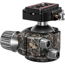 Leofoto LH-55LR Ball Head with LR-70 Lever-Release Clamp (Camouflage)