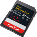 SanDisk 512GB Extreme PRO UHS-II SDXC Memory Card (2-Pack)