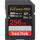 SanDisk 256GB Extreme PRO UHS-II SDXC Memory Card (3-Pack)